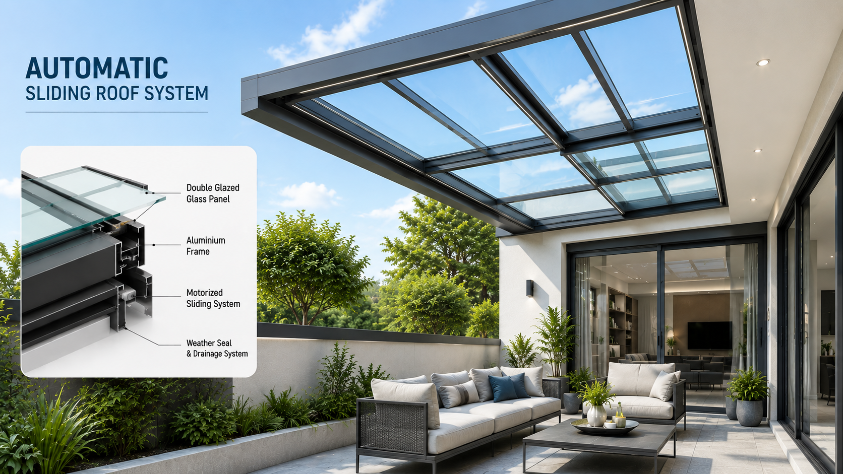 Automatic Sliding Roof System