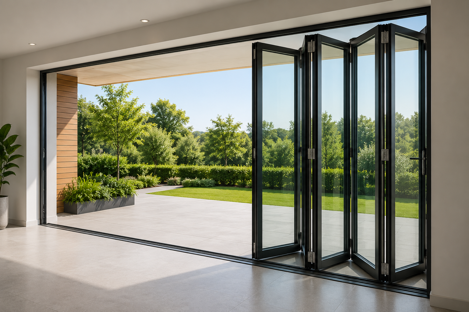 Folding Glass System